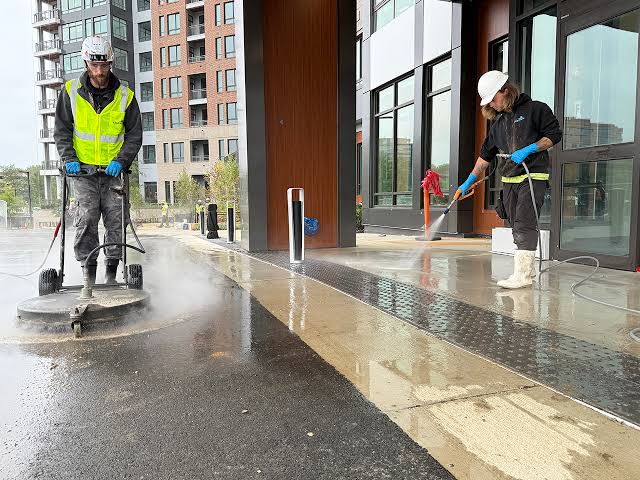 Commercial cleaning